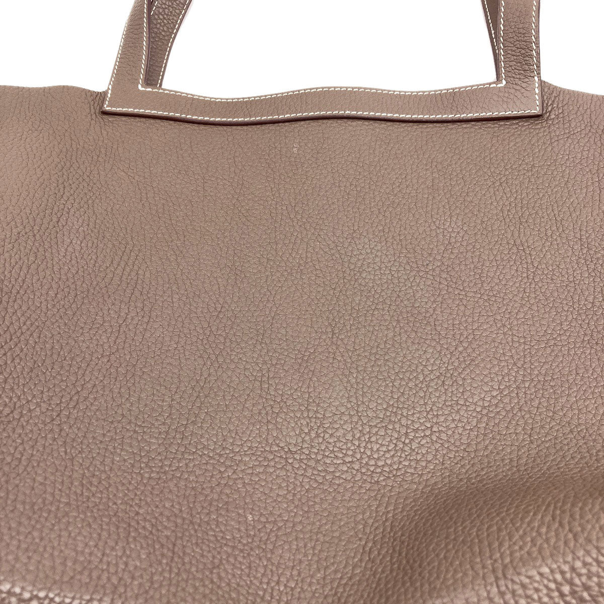 HERMES Cabaseri 31 Etoupe Tote Bag Taurillon Clemence Ladies [Used]