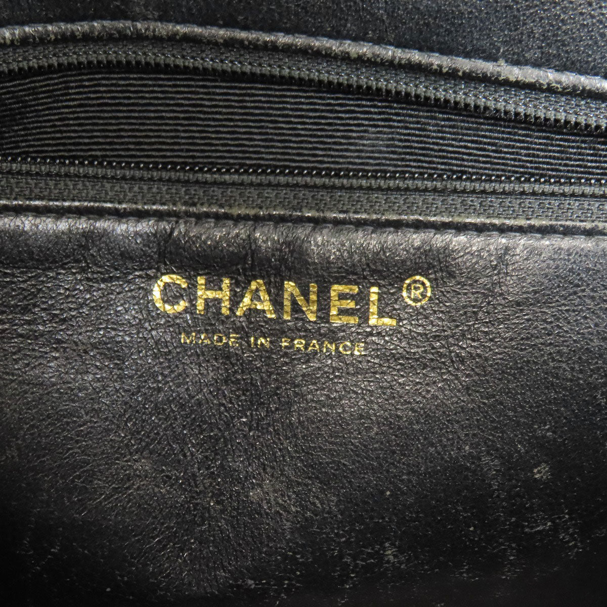 CHANEL Medallion GoldHardware Tote Bag Caviar skin Ladies [Used]