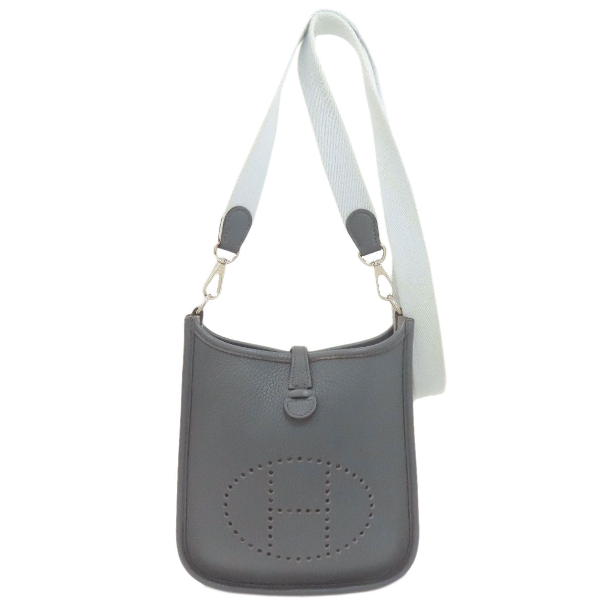 HERMES EvelyneTPM SilverHardware Shoulder Bag Taurillon Clemence Ladies [Used]