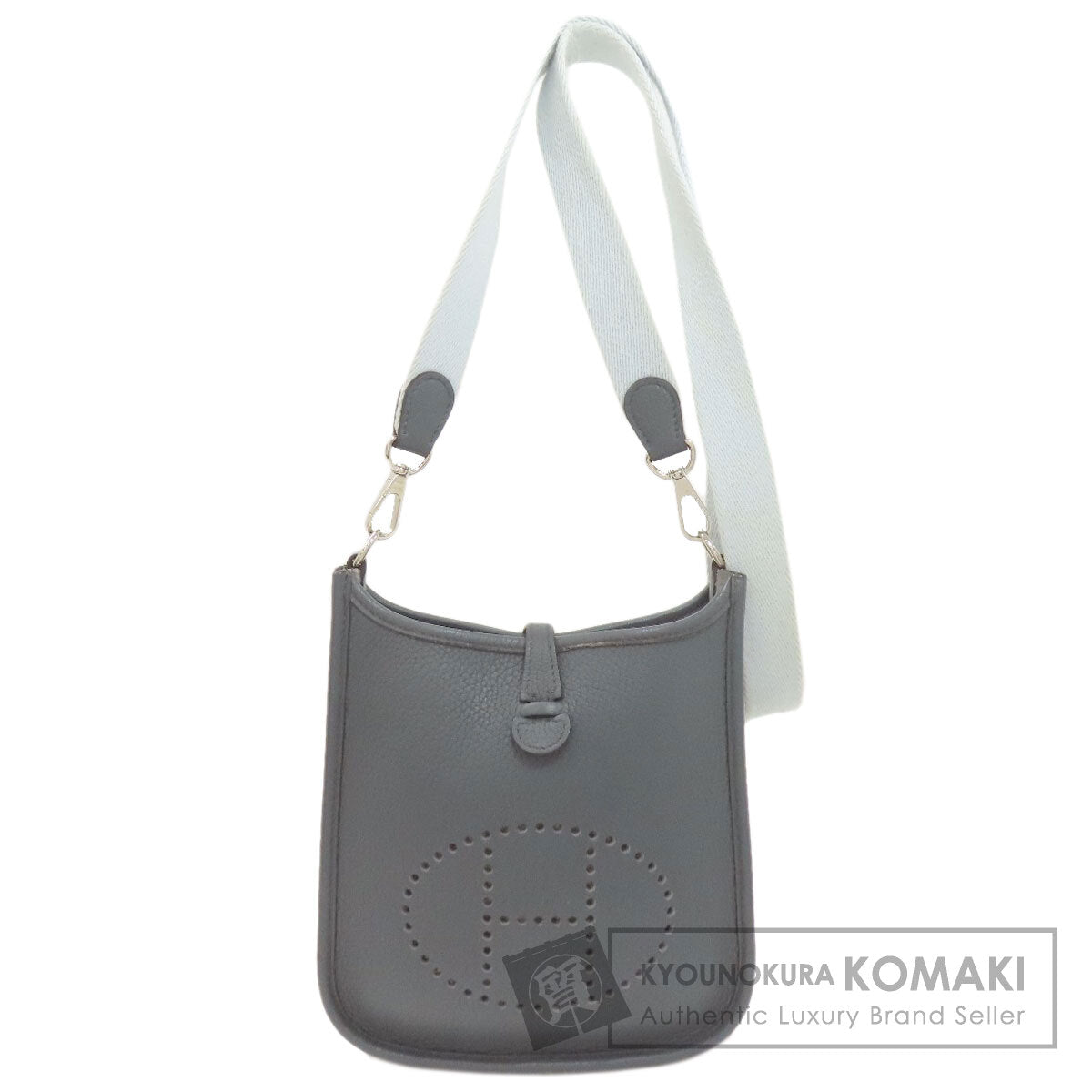 HERMES EvelyneTPM SilverHardware Shoulder Bag Taurillon Clemence Ladies [Used]