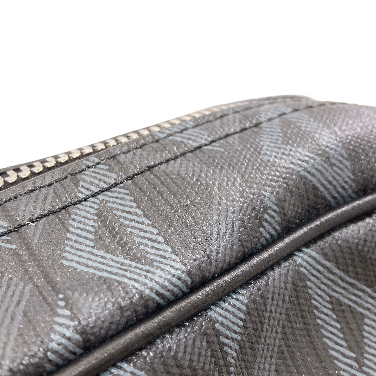 CHRISTIAN DIOR Hit the Road CD Diamond Shoulder Bag PVC Ladies [Used]