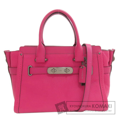 COACH 34816 Swagger 2WAY Handbag Leather Ladies [Used]