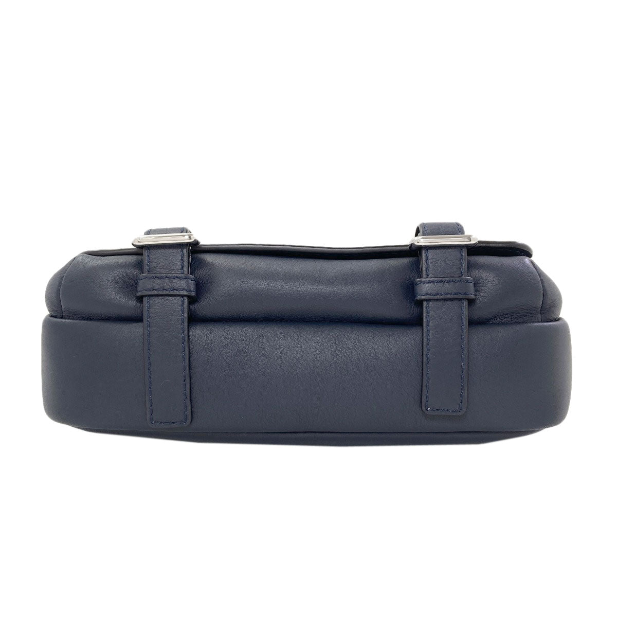 LOEWE Military Messenger Bag XS Anagram Shoulder Bag Calf mens [Used]