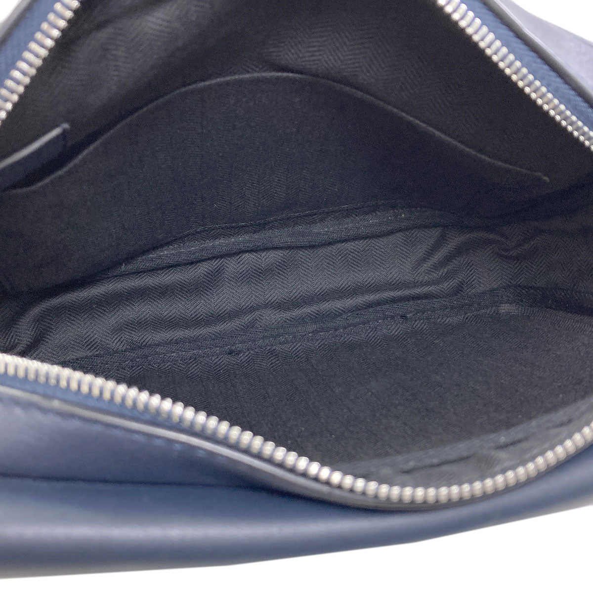 LOEWE Military Messenger Bag XS Anagram Shoulder Bag Calf mens [Used]
