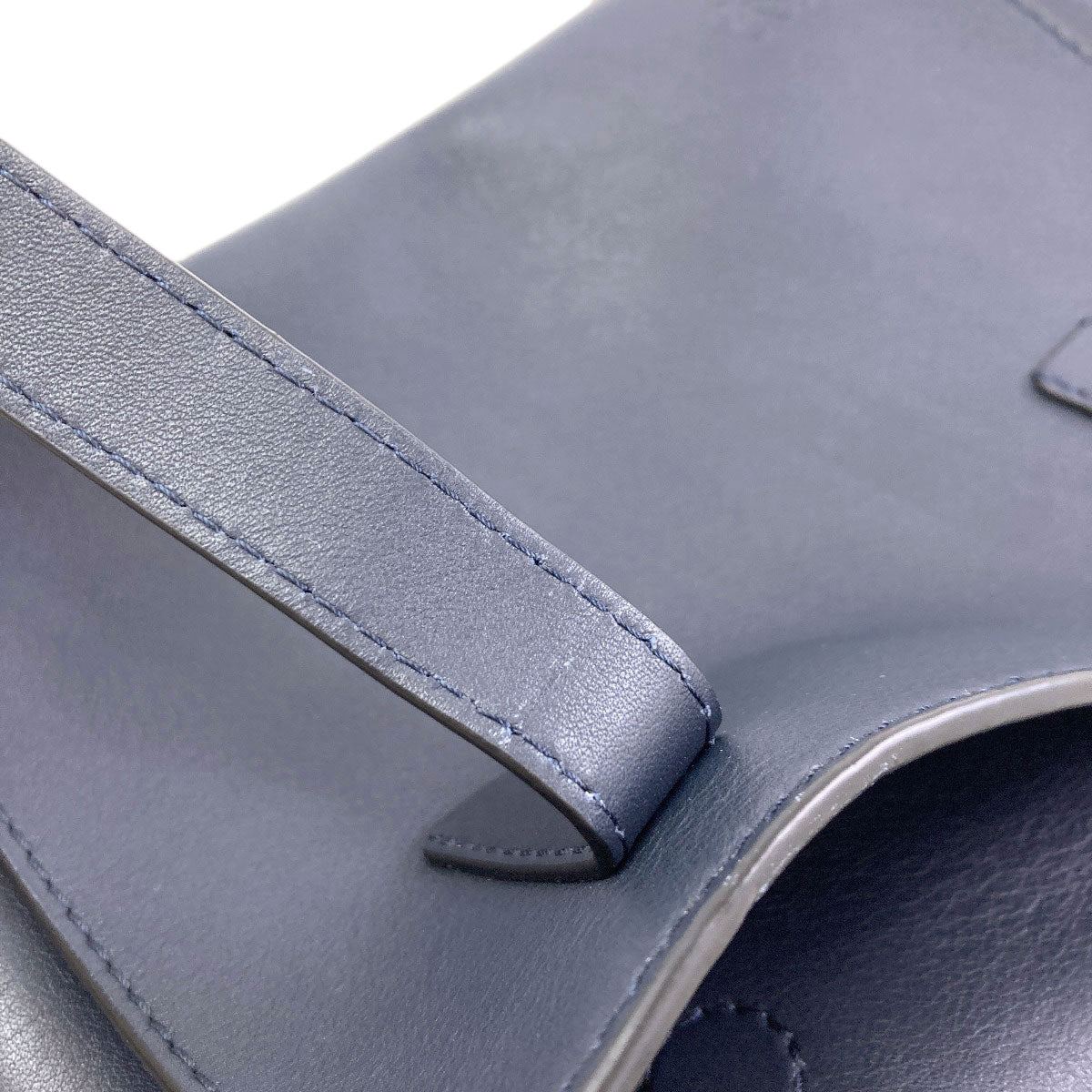 LOEWE Military Messenger Bag XS Anagram Shoulder Bag Calf mens [Used]