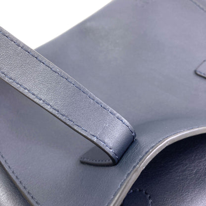 LOEWE Military Messenger Bag XS Anagram Shoulder Bag Calf mens [Used]