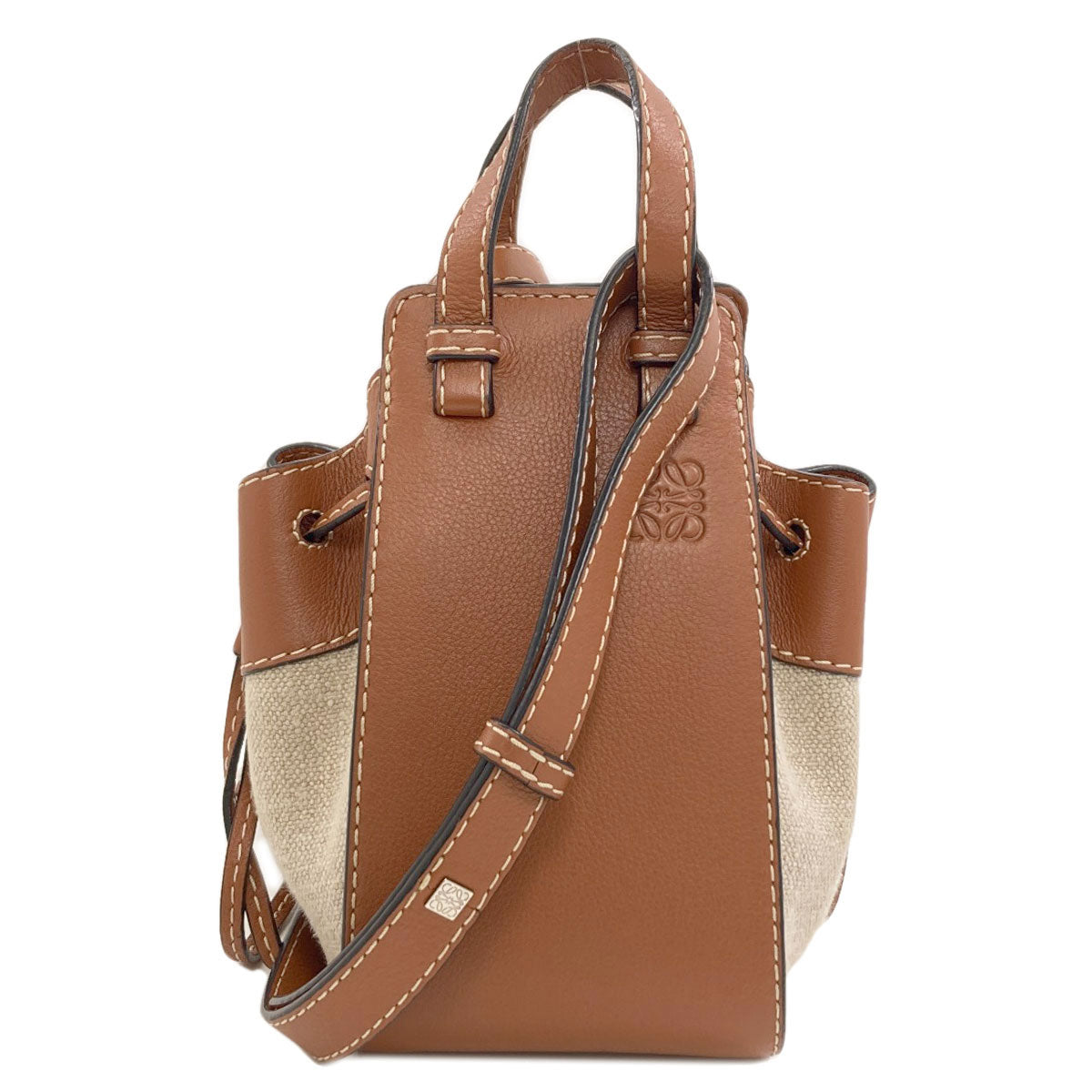 LOEWE Hammock mini 2WAY Handbag Canvas Ladies [Used]