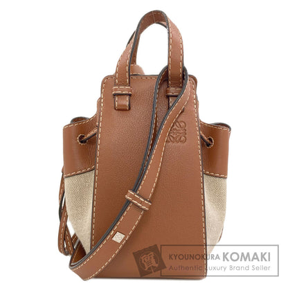 LOEWE Hammock mini 2WAY Handbag Canvas Ladies [Used]