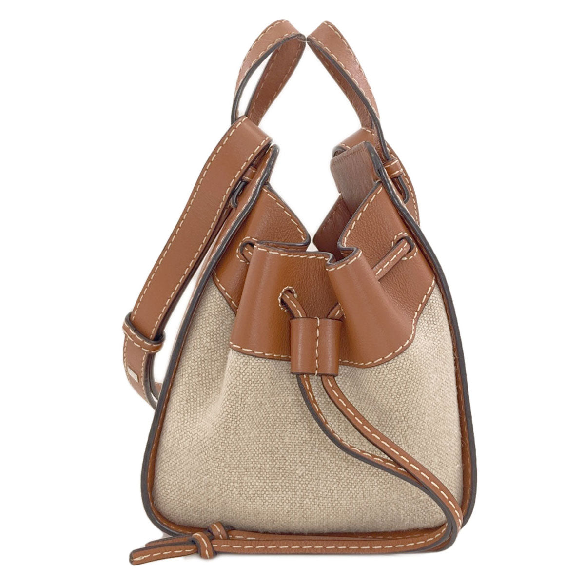 LOEWE Hammock mini 2WAY Handbag Canvas Ladies [Used]
