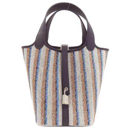 HERMES Picotin Lock PM Couverture SilverHardware Handbag Tower ash SwiftLadies [Used]