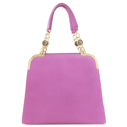 BVLGARI Monate Tote Bag Leather Ladies [Used]