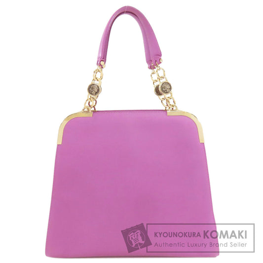 BVLGARI Monate Tote Bag Leather Ladies [Used]