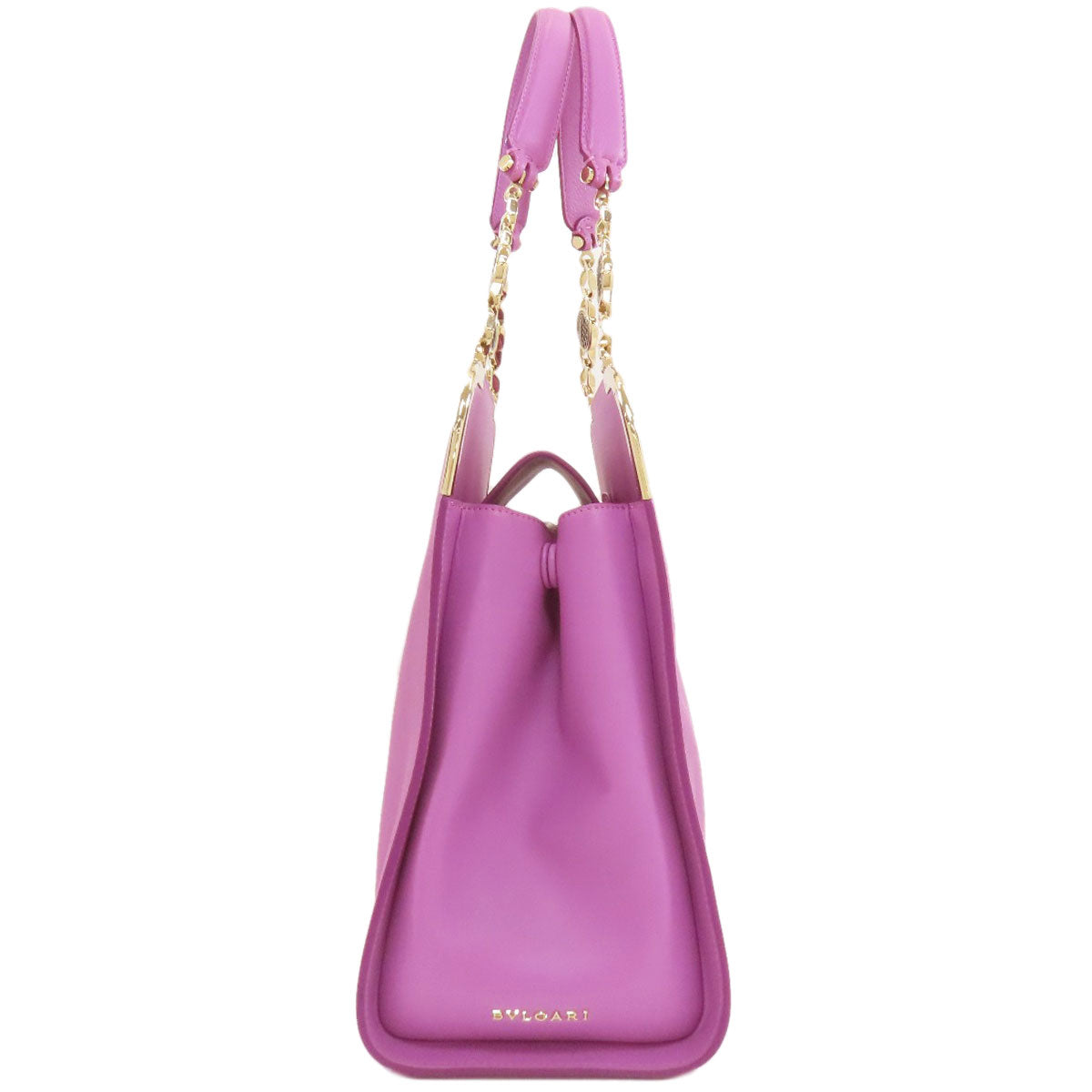 BVLGARI Monate Tote Bag Leather Ladies [Used]