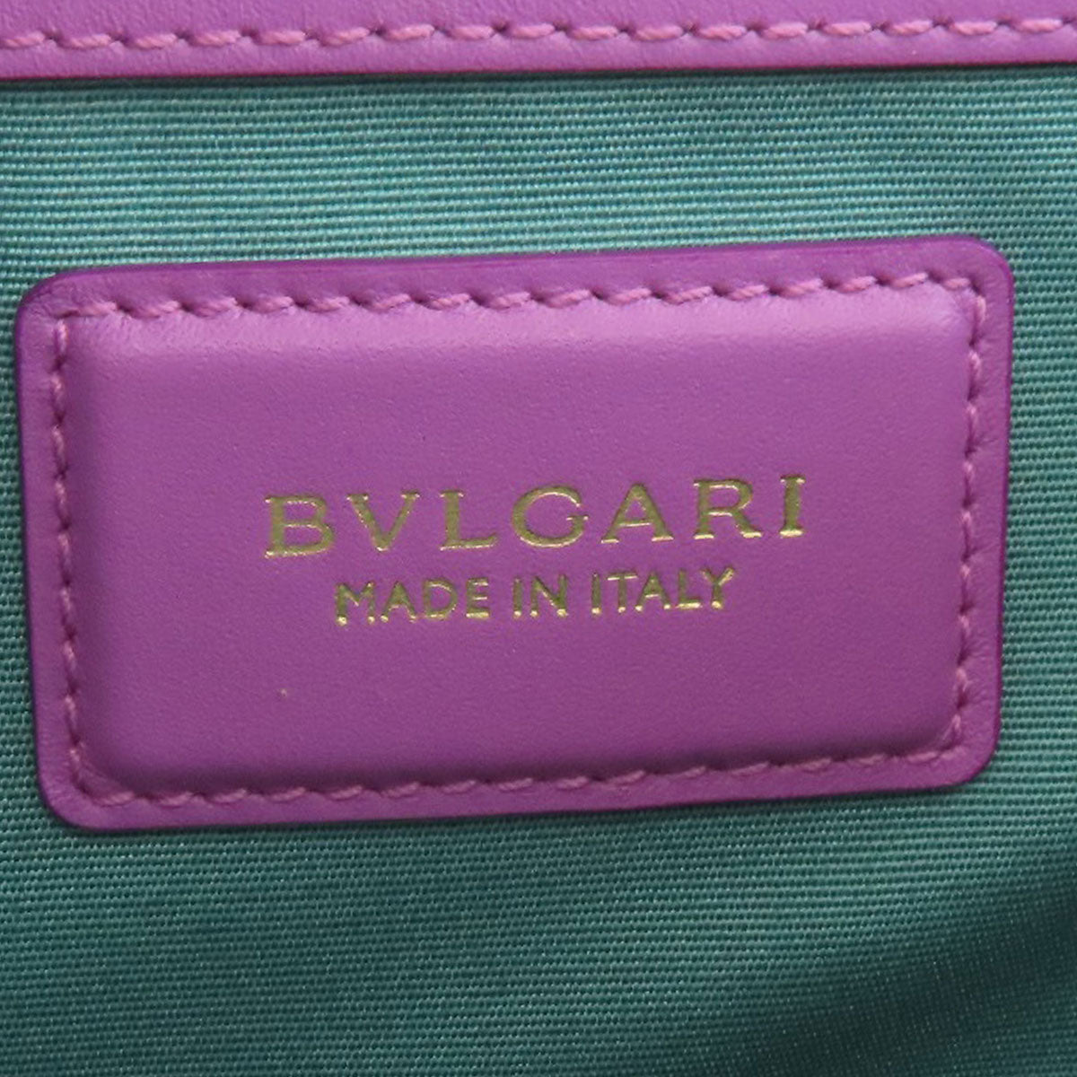 BVLGARI Monate Tote Bag Leather Ladies [Used]