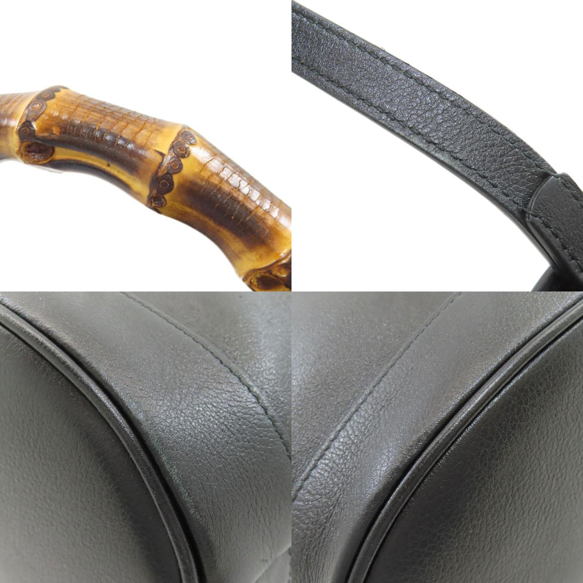 GUCCI 750394 Diana Bamboo 2WAY Handbag Leather Ladies [Used]