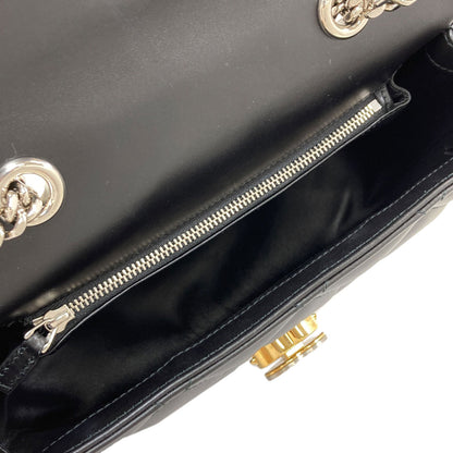 GUCCI 520981 Interlocking G Chain Shoulder Bag Calf Ladies [Used]
