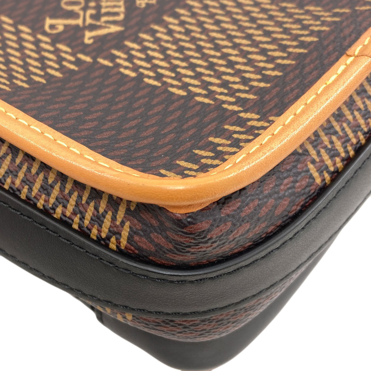 LOUIS VUITTON N40357 amazon messenger Shoulder Bag Monogram canvas Damier GiantLadies [Used]