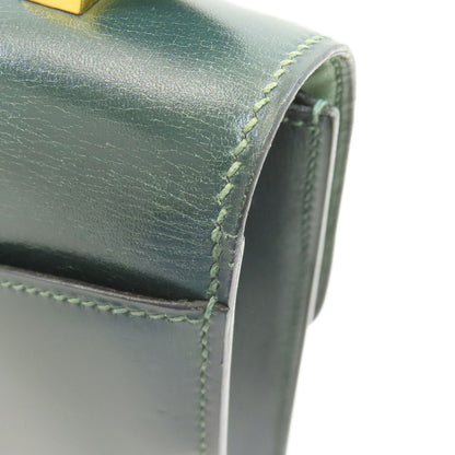 HERMES Constance 23 Gold Hardware Shoulder Bag Box calf Ladies [Used]