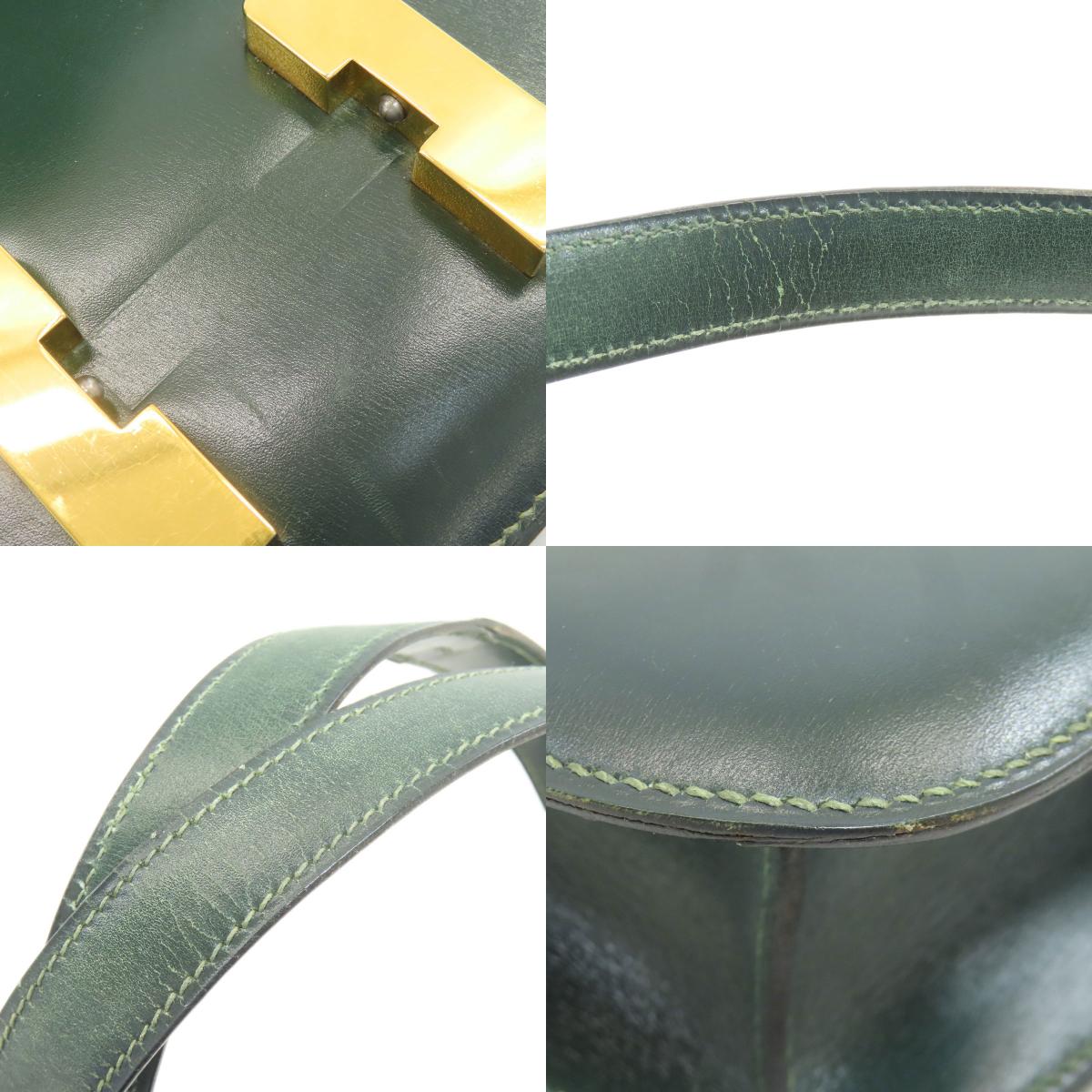 HERMES Constance 23 Gold Hardware Shoulder Bag Box calf Ladies [Used]