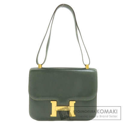 HERMES Constance 23 Gold Hardware Shoulder Bag Box calf Ladies [Used]
