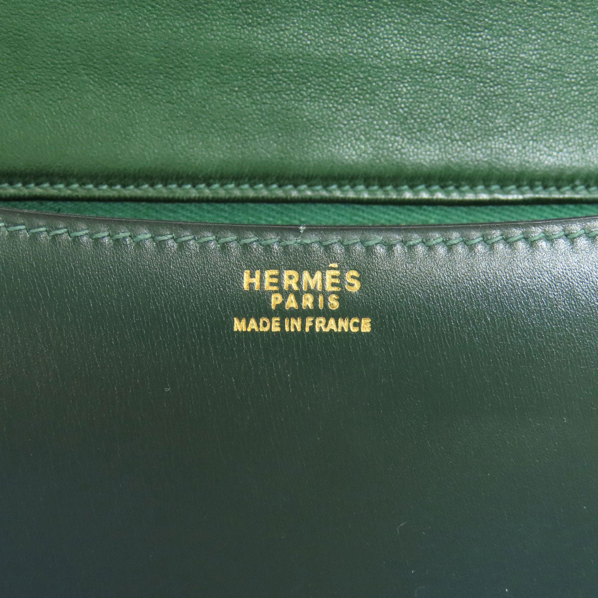 HERMES Constance 23 Gold Hardware Shoulder Bag Box calf Ladies [Used]