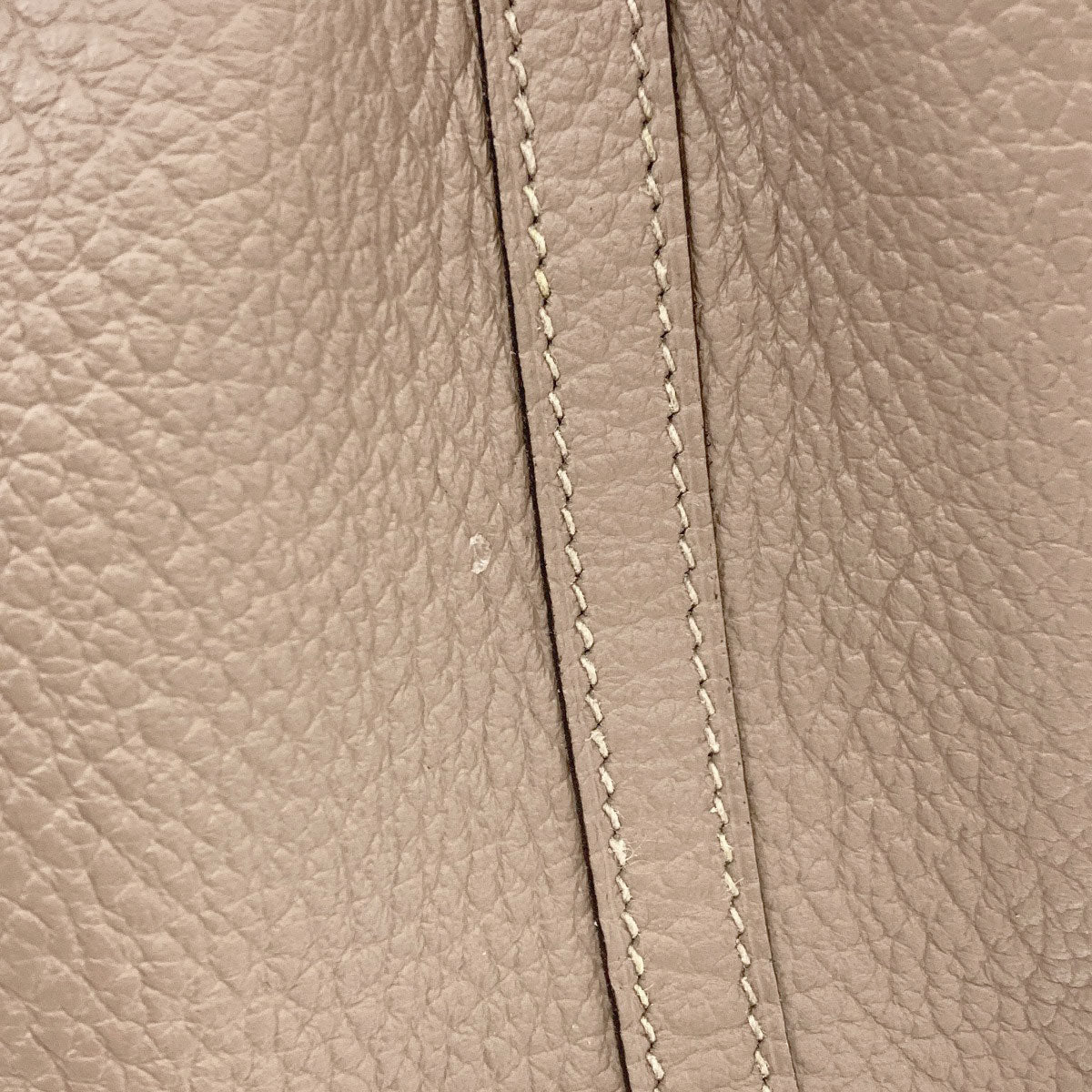 HERMES Garden Party TPM Gri Asphalt SilverHardware Handbag Vache leather country Ladies [Used]