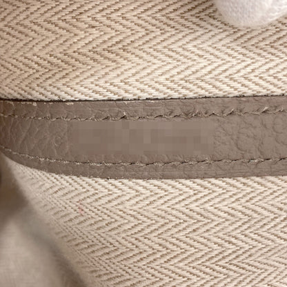 HERMES Garden Party TPM Gri Asphalt SilverHardware Handbag Vache leather country Ladies [Used]