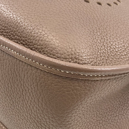 HERMES Evelyne3 GM Etoupe SilverHardware Shoulder Bag Taurillon Clemence Ladies [Used]