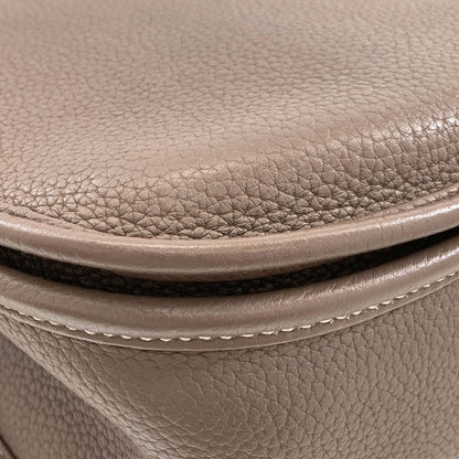 HERMES Evelyne3 GM Etoupe SilverHardware Shoulder Bag Taurillon Clemence Ladies [Used]