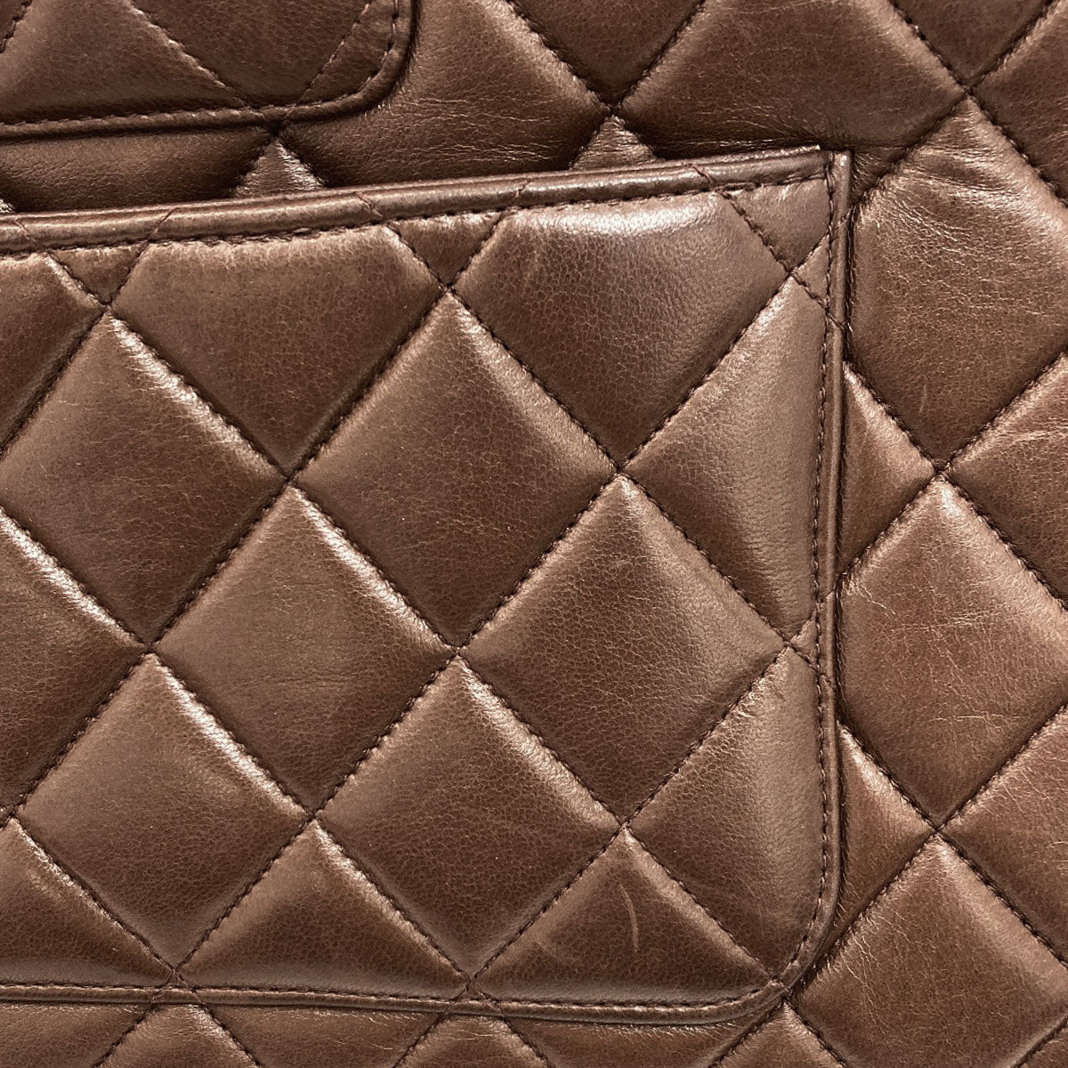 CHANEL Matelasse GoldHardware Tote Bag Lambskin Ladies [Used]