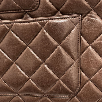 CHANEL Matelasse GoldHardware Tote Bag Lambskin Ladies [Used]