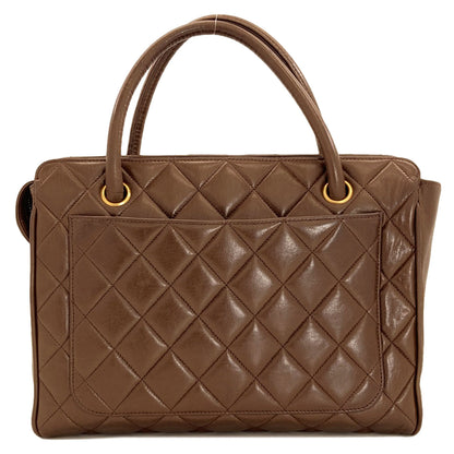 CHANEL Matelasse GoldHardware Tote Bag Lambskin Ladies [Used]