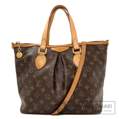 LOUIS VUITTON M40145 Palermo PM Tote Bag Monogram canvas Ladies [Used]