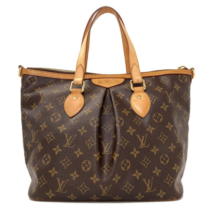 LOUIS VUITTON M40145 Palermo PM Tote Bag Monogram canvas Ladies [Used]