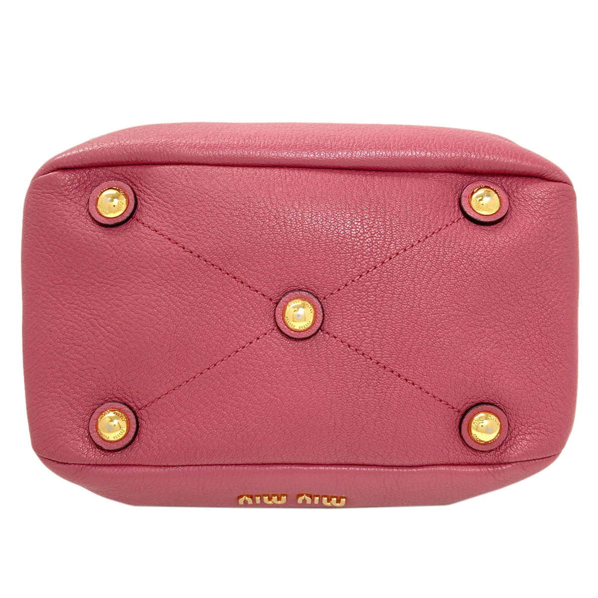 MIUMIU 2WAY Handbag Leather Ladies [Used]