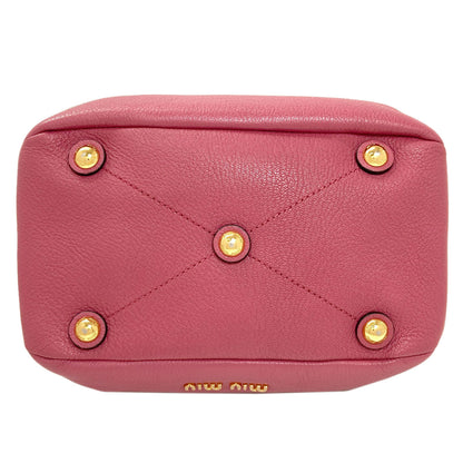 MIUMIU 2WAY Handbag Leather Ladies [Used]
