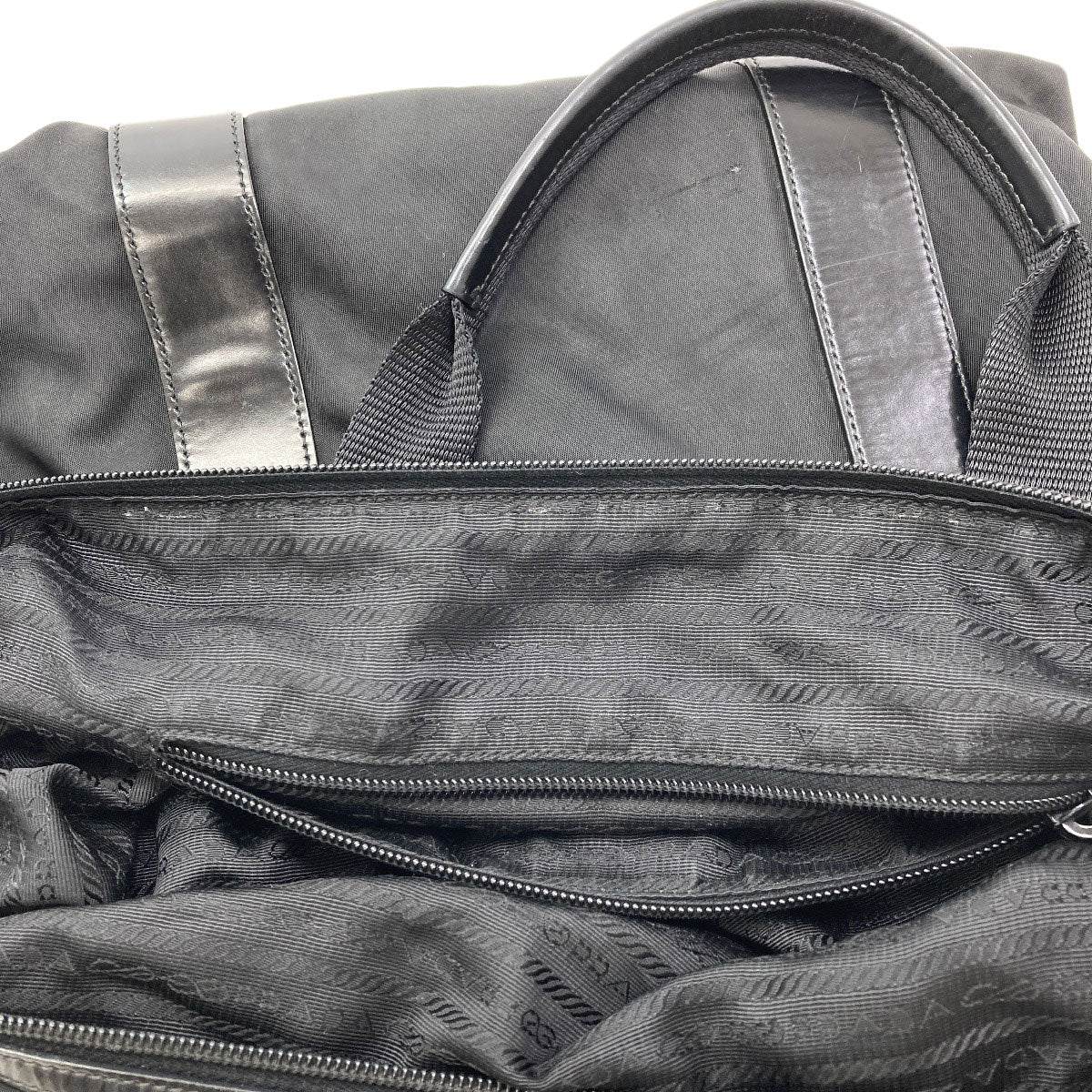 PRADA Logo Hardware Tote Bag Nylon Ladies [Used]