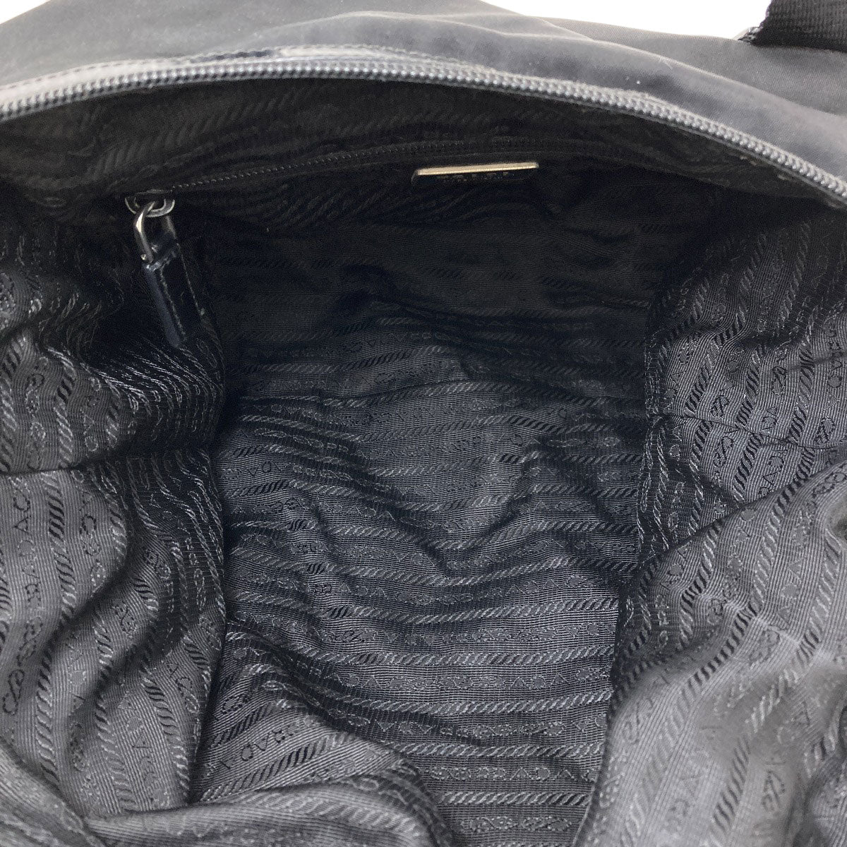 PRADA Logo Hardware Tote Bag Nylon Ladies [Used]