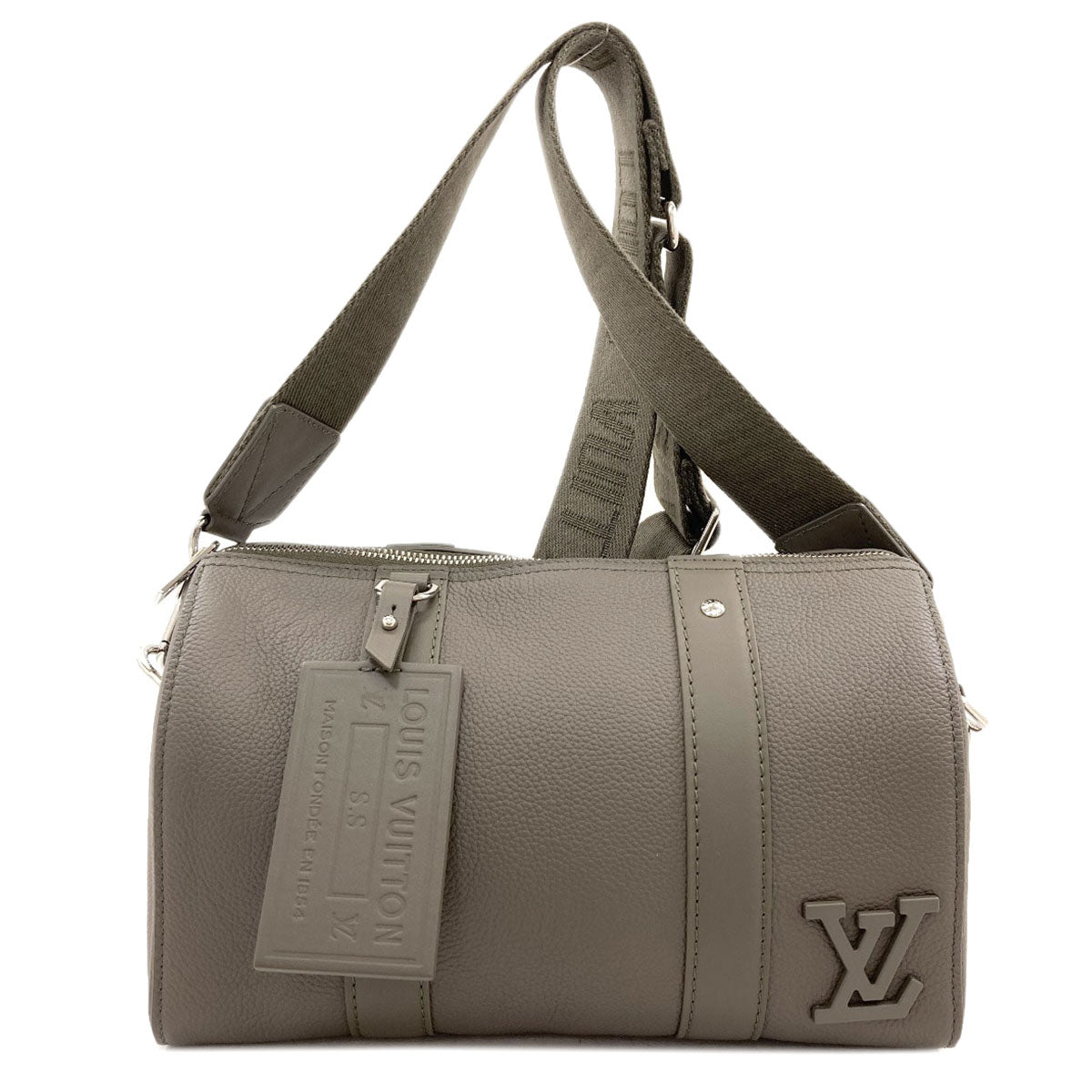 LOUIS VUITTON M21437 City Keepall Aerogram Shoulder Bag Calf Ladies [Used]