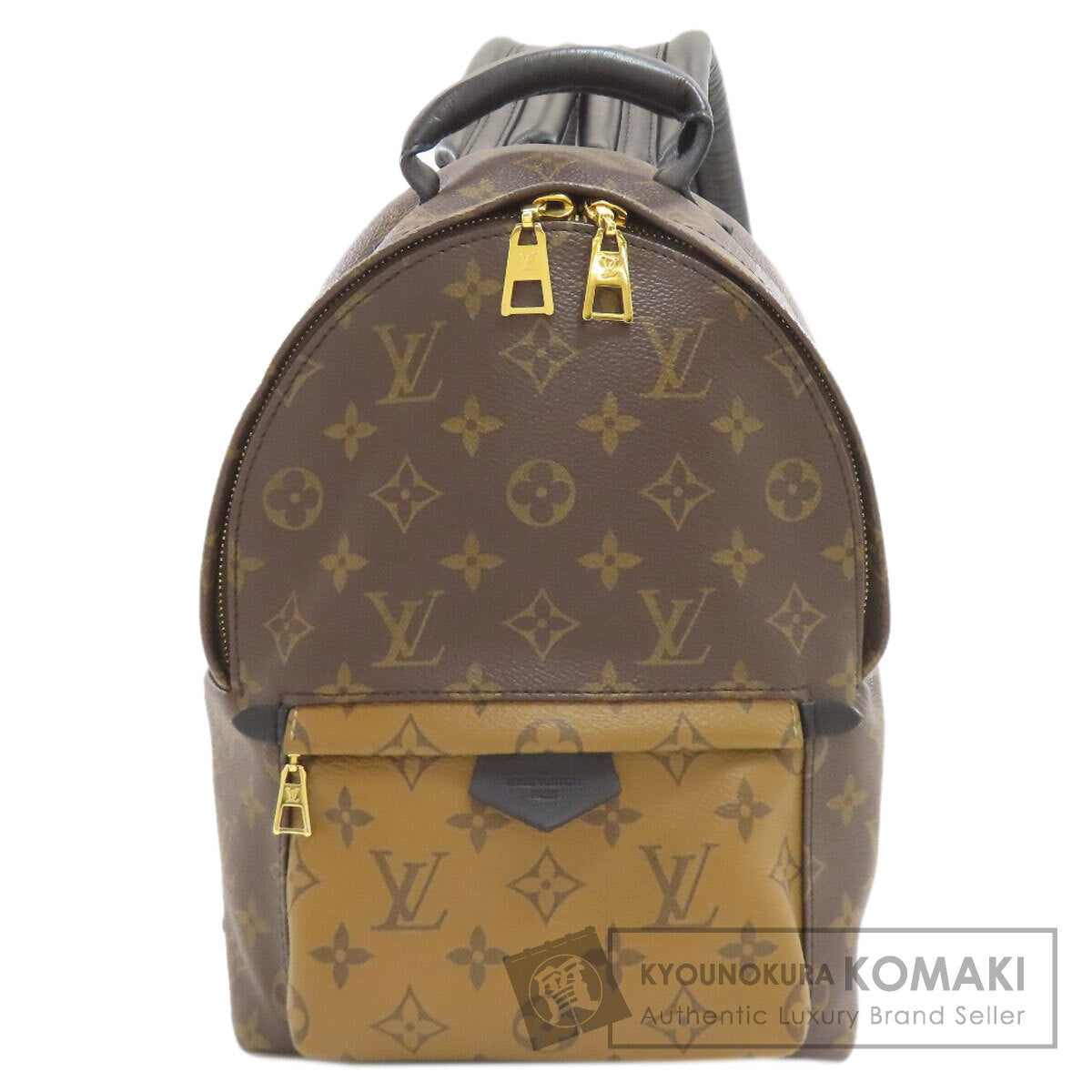 LOUIS VUITTON M43116 Palm Springs PM Backpack Â· Daypack Monogram reverse Ladies [Used]
