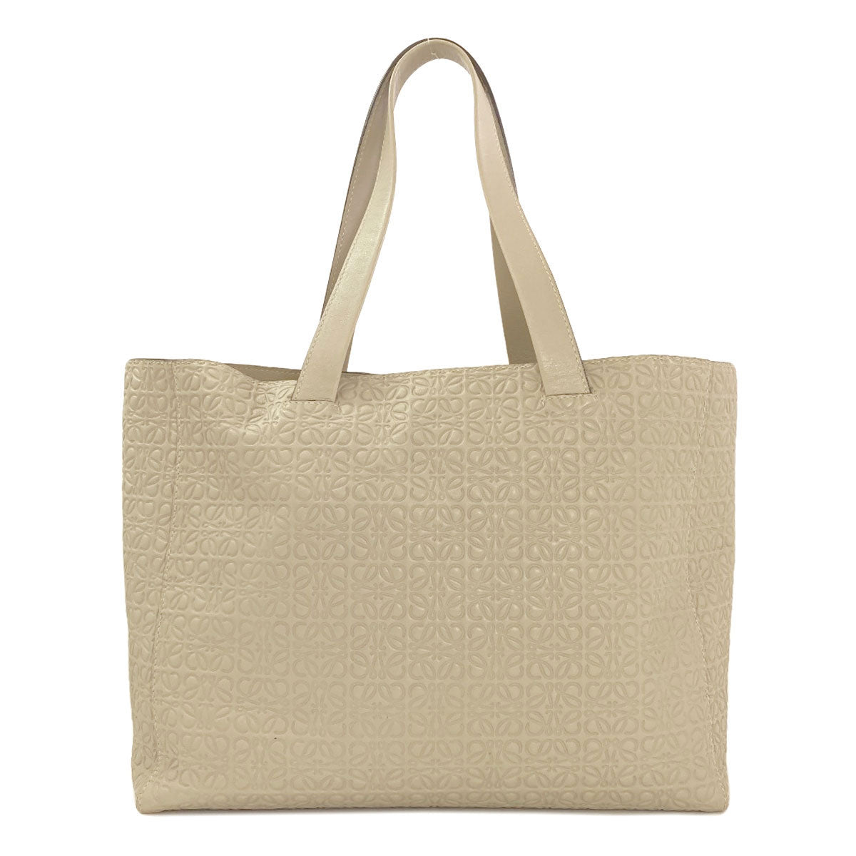 LOEWE anagram Tote Bag Calf Ladies [Used]