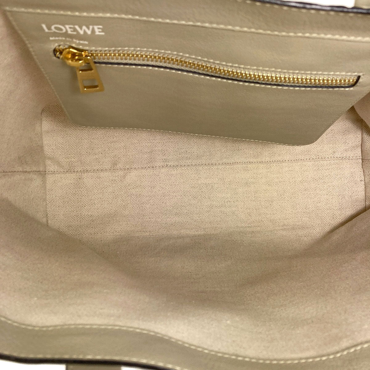 LOEWE anagram Tote Bag Calf Ladies [Used]