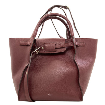 CELINE Big bag small 2WAY Tote Bag Calf Ladies [Used]