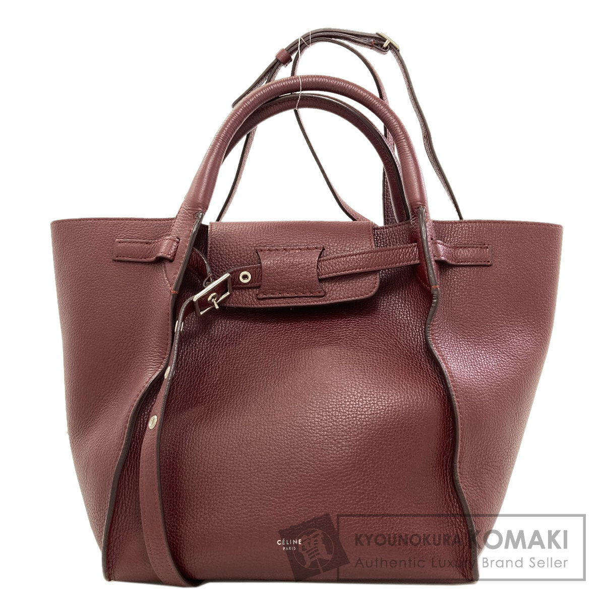 CELINE Big bag small 2WAY Tote Bag Calf Ladies [Used]