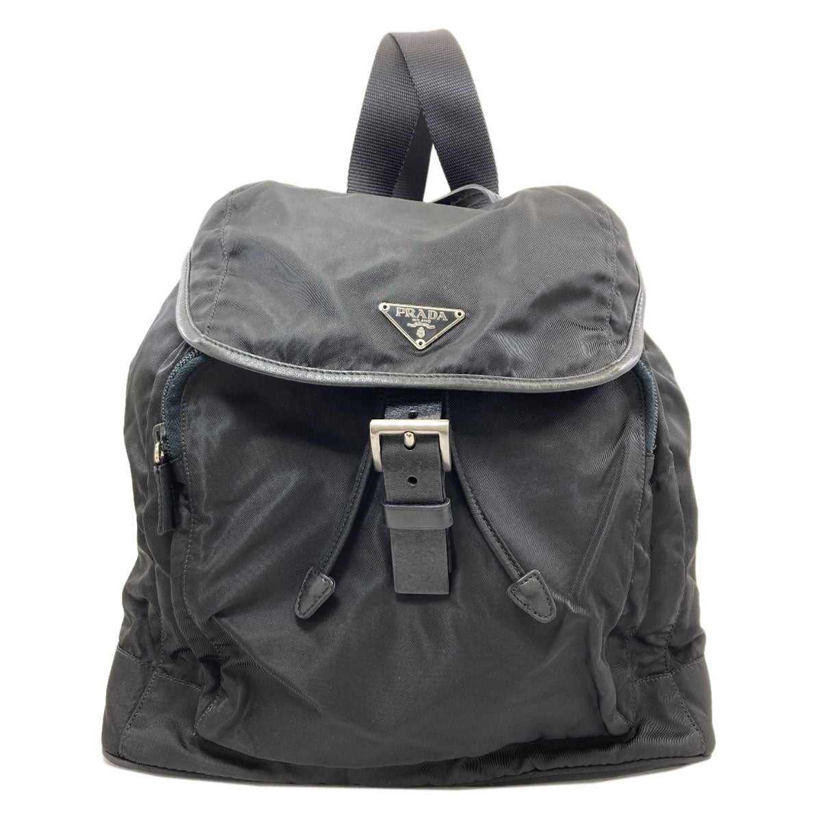PRADA Logo Hardware Backpack Â· Daypack Nylon Ladies [Used]