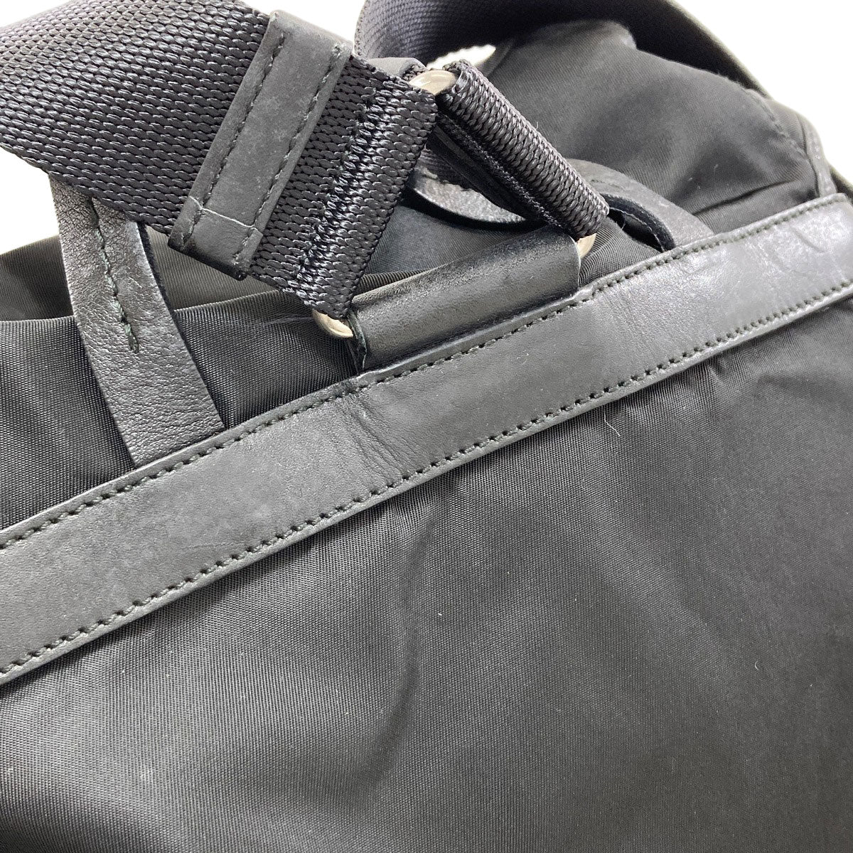 PRADA Logo Hardware Backpack Â· Daypack Nylon Ladies [Used]