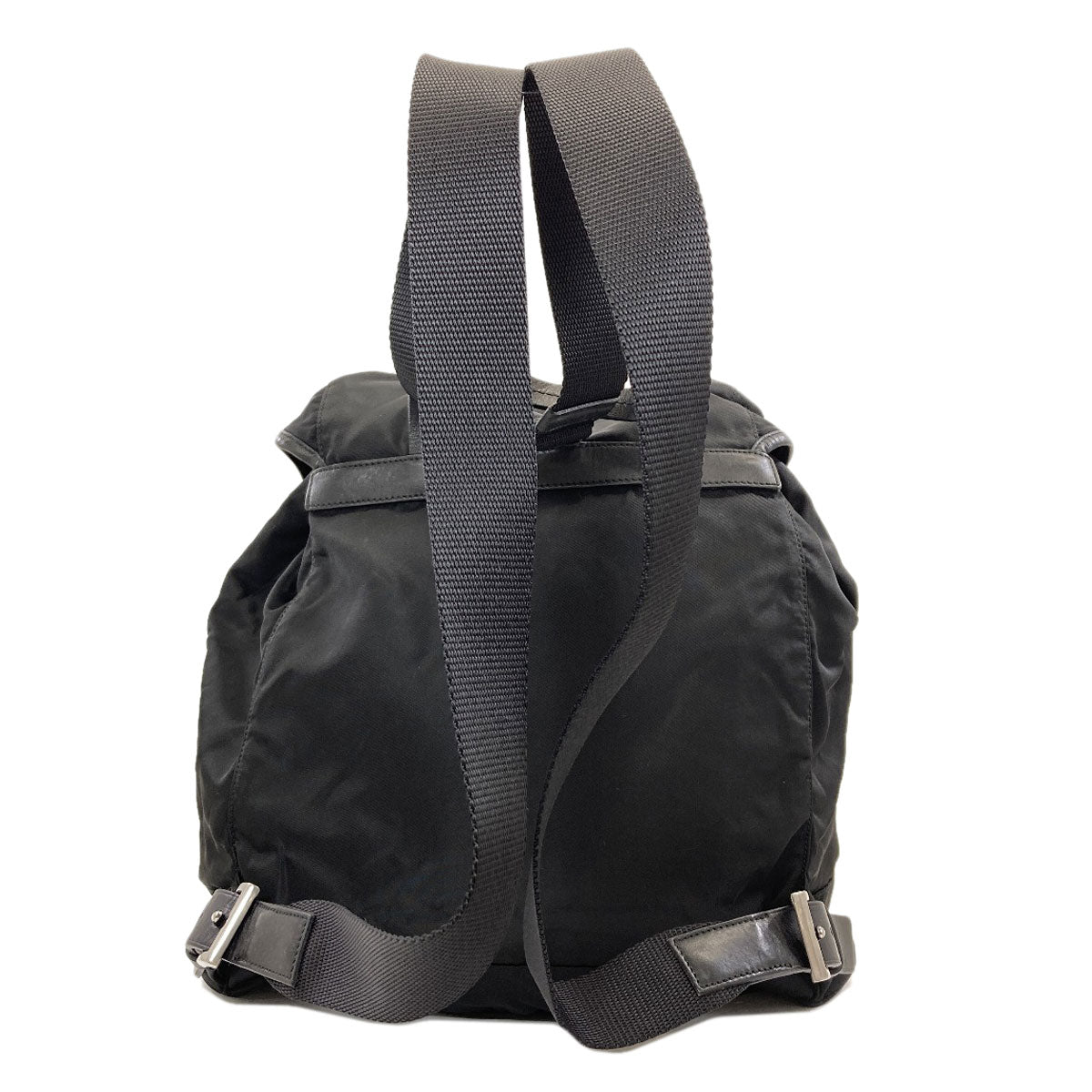 PRADA Logo Hardware Backpack Â· Daypack Nylon Ladies [Used]