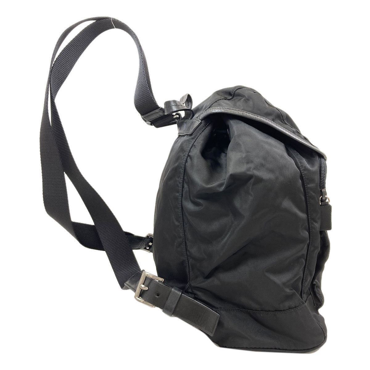 PRADA Logo Hardware Backpack Â· Daypack Nylon Ladies [Used]
