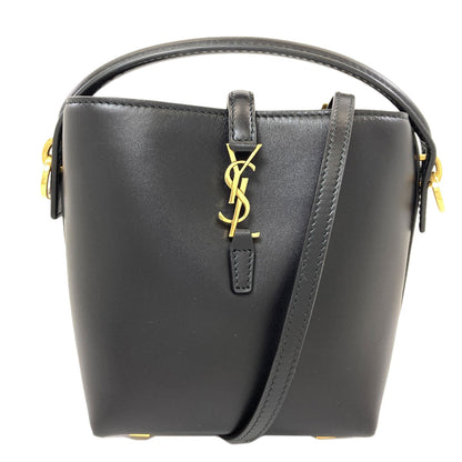 SAINT LAURENT LE 37 Mini Cassandra 2WAY Handbag Calf Ladies [Used]
