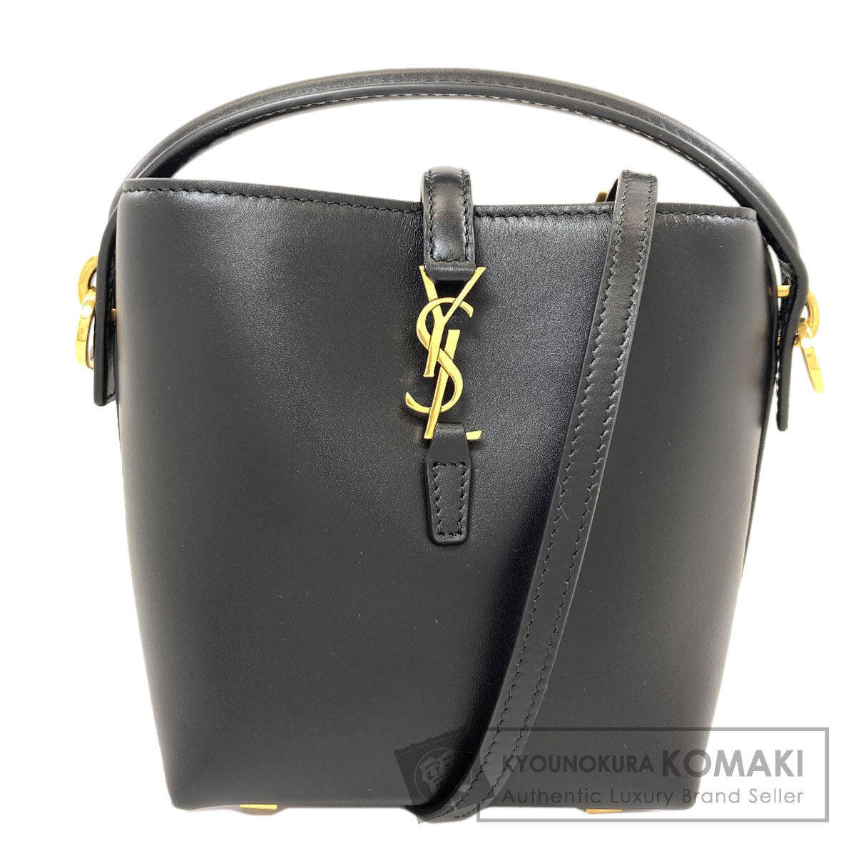 SAINT LAURENT LE 37 Mini Cassandra 2WAY Handbag Calf Ladies [Used]